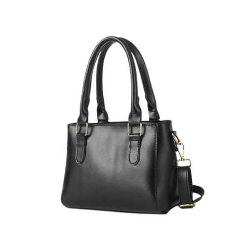Black Structured Handbag
